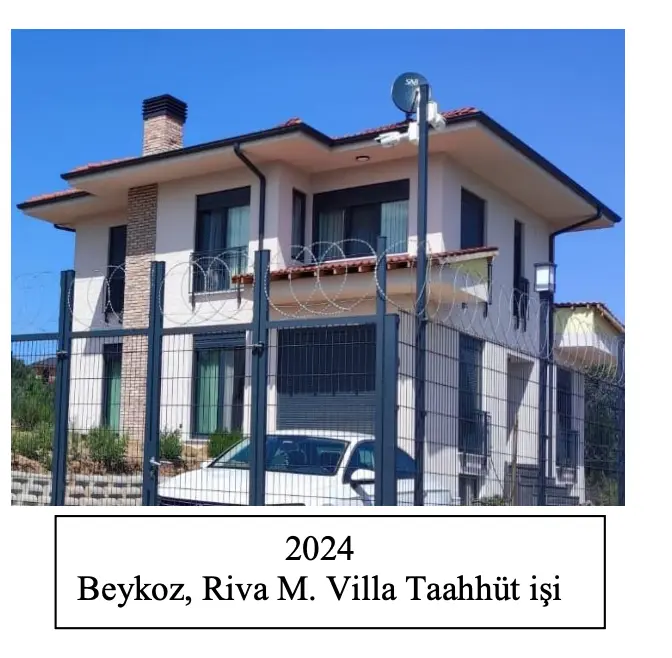 Villa Taahhüt İşi — Beykoz, Riva Mahallesi
