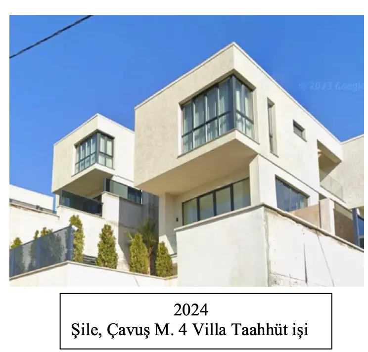 4 Villa Taahhüt İşi — Şile, Çavuş Mahallesi
